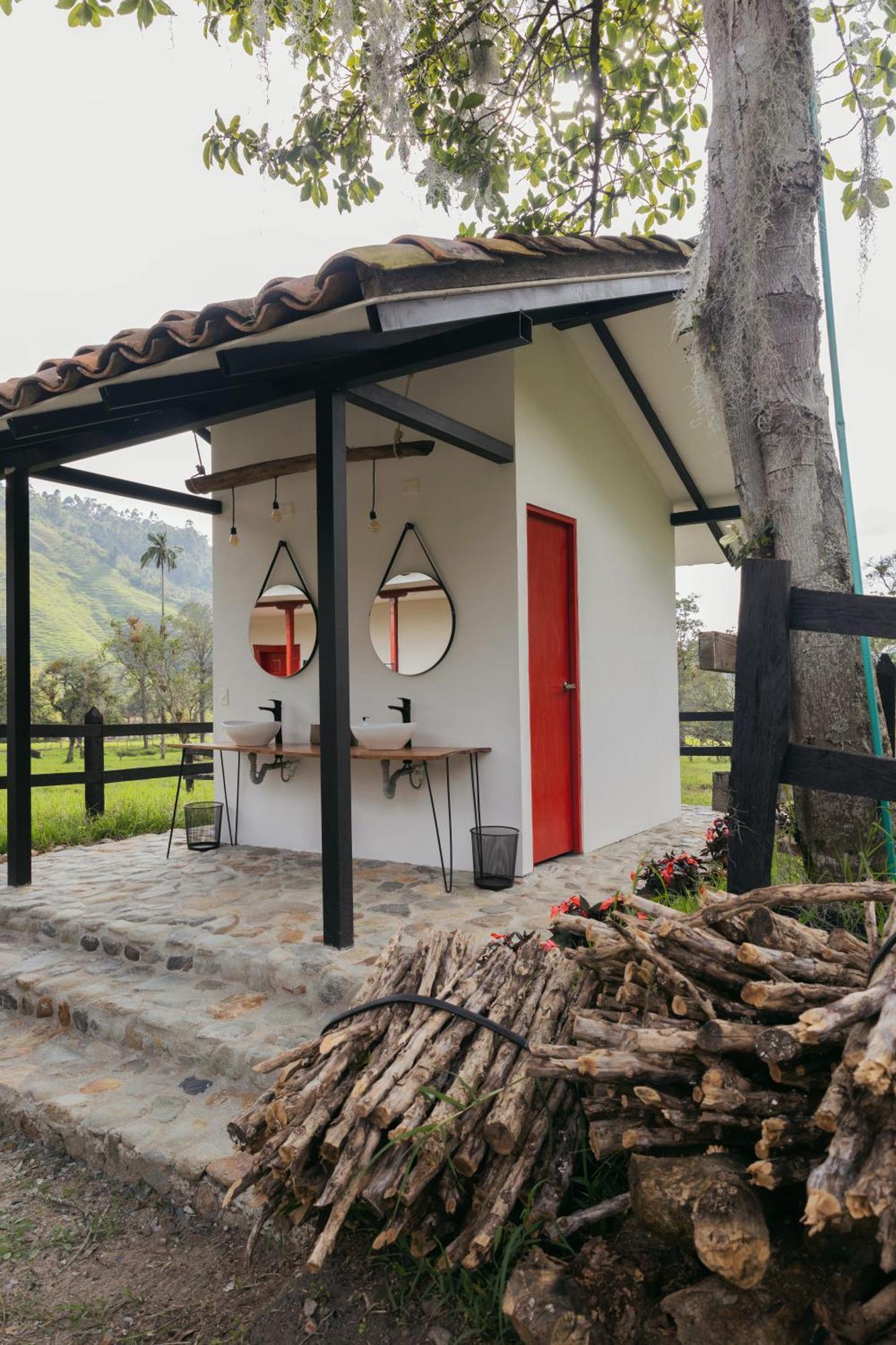 La Cabana Ecohotel - Valle Del Cocora 살렌토 외부 사진